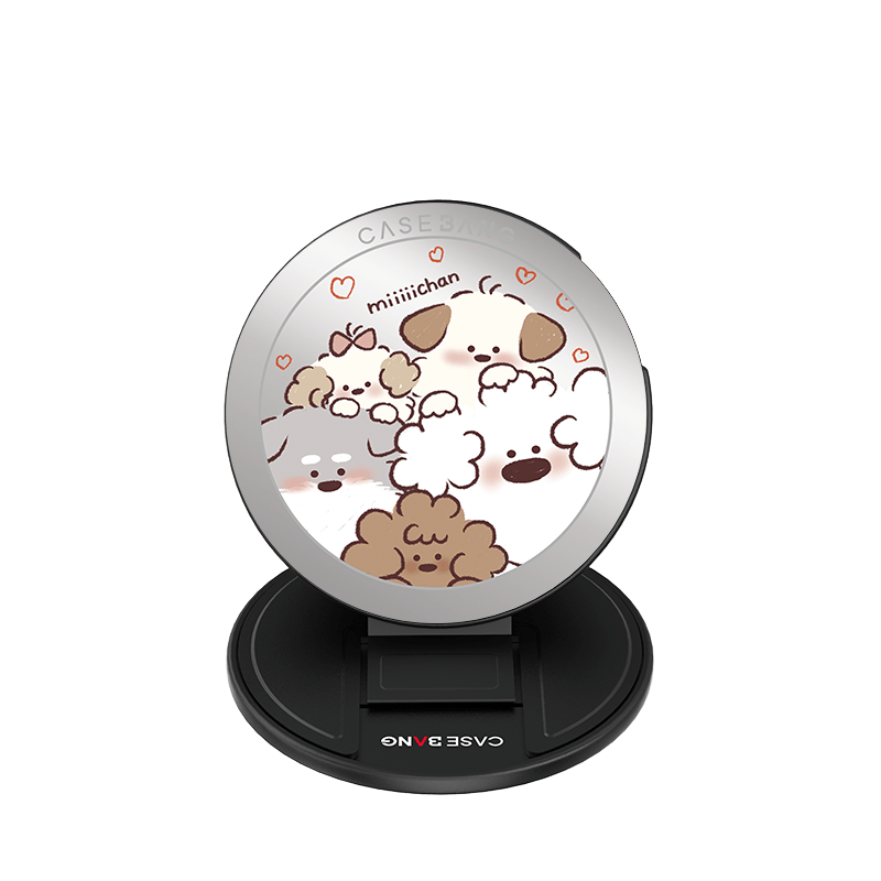 Doggie Family Magsafe Grip Stand - CaseBangMagsafe Grip StandCaseBangBase Stand + Back Cover